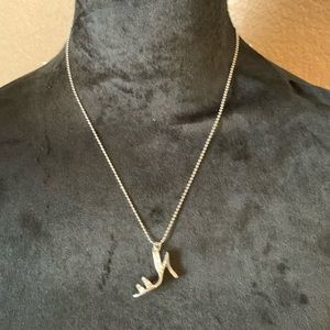 Cookie Lee Austrian Crystal Necklace. Multi tone crystals.